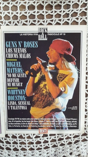 Rock & Roll La Historia Viva Guns N' Roses N° 19  Gente 0
