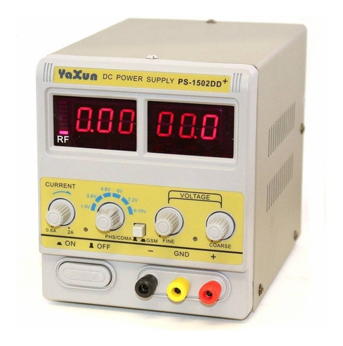 Fuente Alimentación Regulable Yaxun 1502dd+ 15v 2amp 0