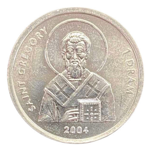 Nagorno Karabakh - 1 Dram - Año 2004 - Km #9 - Santo : 0
