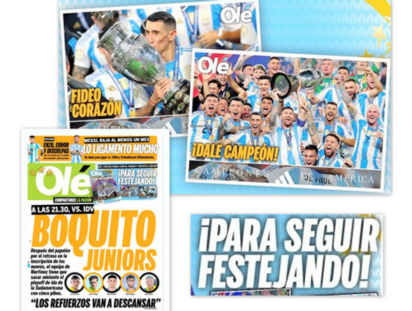 Super Poster X2 Argentina Campeón Copa América 2024 * Ole 0 Super Poster X2 Argentina Campeón Copa América 2024 * Ole 0