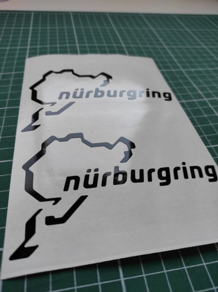 Nurburgring F1 Pegotin Calco Sticker X2 1