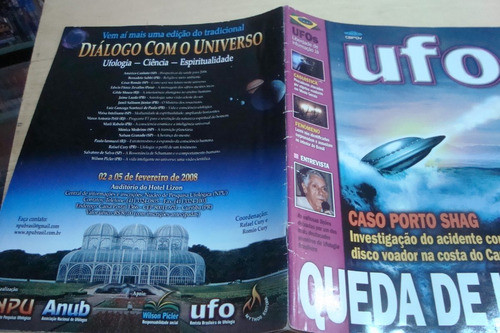 Revista Ufo / 138 / Caso Porto Canada Disco Voador Queda 1
