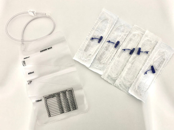 Bag Para Insuflação Ozônio/ Ozonioterapia + 10 Sondas Uretal 1