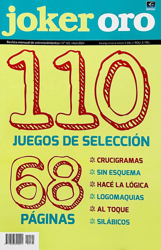 Joker Oro N° 165 Abril 2024 - 68 Páginas 0