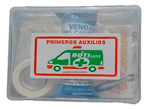 Botiquin Primeros Auxilios Para Auto  N°1 El Boticario 1