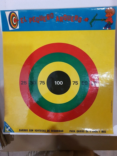 Antiguo Juguete-50 Cartones Laqueados Tiro Al Blanco 0