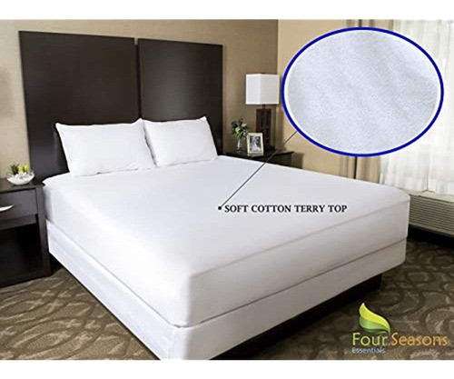 Bed Bug Mattress Cover Queen Size - Protector De Colchón Imp 1