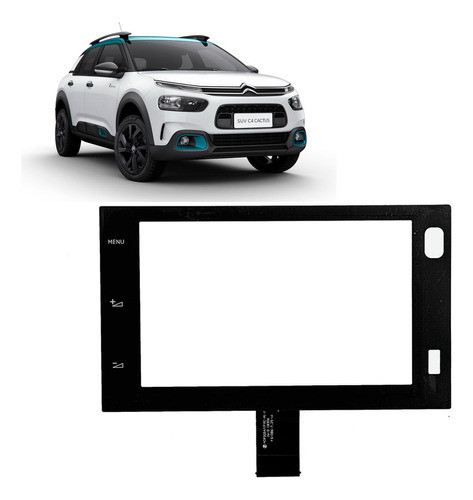 Kit 2 Tela Touch Screen Peugeot 208 2008 2018/2020 Multimidi 1