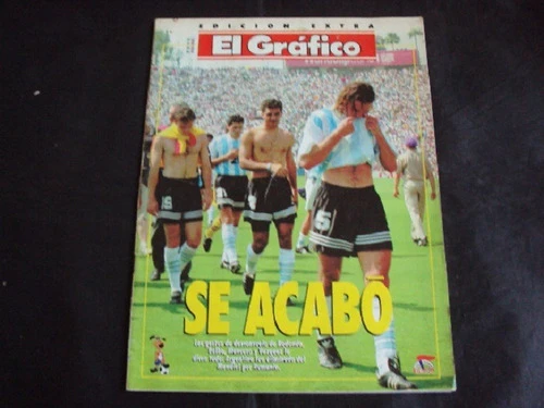 Revista El Grafico Extra # 76 - Mundial '94 Argentina Rumani 0
