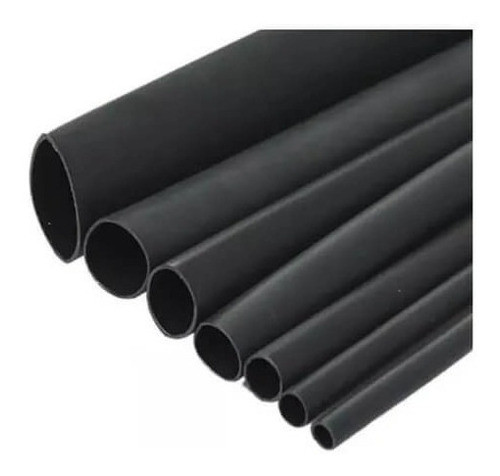 Tubo Termocontraible Spaghetti Negro 3.2mm X 1mts Tacsa 0