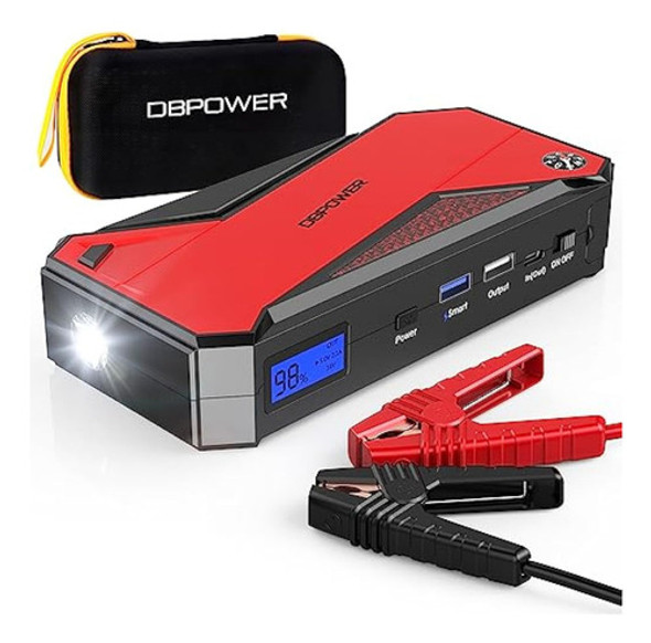 Dbpower - Arrancador Portátil De 1600a 18000mah 0
