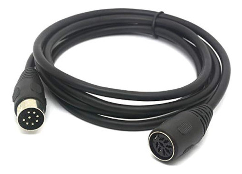Piihusw Cable Midi Din De 8 Pines Macho A Hembra Cable Adapt 0