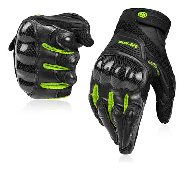 Guantes De Motocicleta, Guantes De Manejo Transpirables Y Ap 0