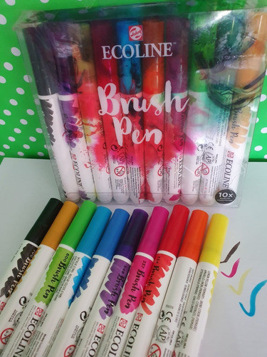 Marcadores Acuarelables Ideal Para Caligrafía, Artesanía. 0
