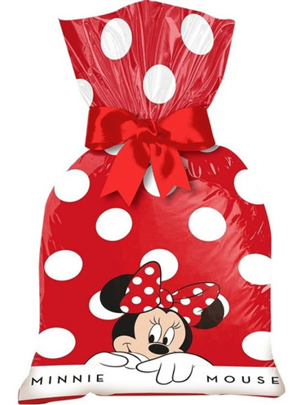 Sacola Surpresa Minnie Vermelha 24 Unidades Aniversário 1