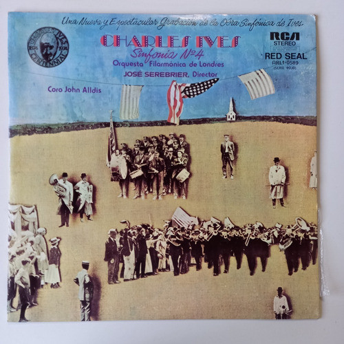 Charles Ives Sinfonia 4 Jose Serebrier Vinilo / Kktus 0