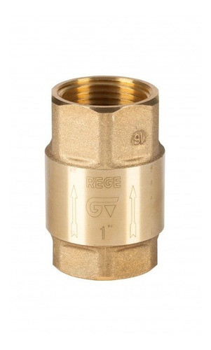 Valvula De Retención, 1  1/4  Bronce, Exector - Mangusi 1