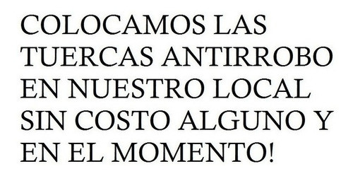 Bulon Seguridad Antirrobo Seat Toledo L2/e Farad 1