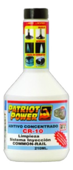 Patriot Power Limpia Inyectores Diesel Common Rail X210ml 0