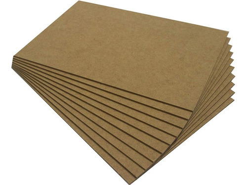 50 Tablas Picadas Fibrofácil (mdf) 20x30 X 3mm Picadas 0