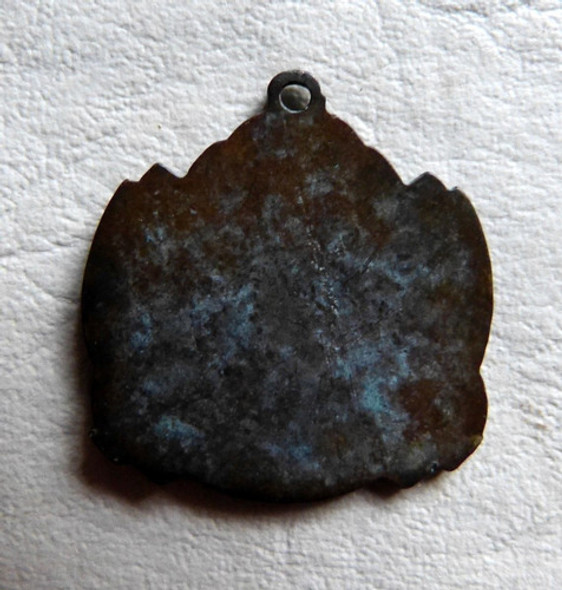 Antigua Medalla De Tenis Art Deco Años 1930's 1