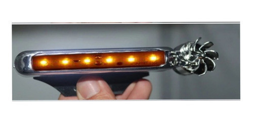 Super Oferta! Par De Faros De Led Eolicos Color Naranja 1