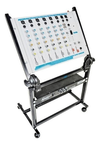 Rack Para Mesa Potência Equalizadores Periféricos Ask L19 0