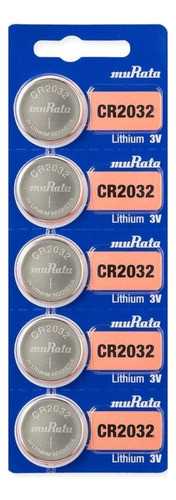 10x Pila Boton Cr2032 Blister Murata/sonny 3v Lithium 2032 C 0