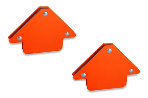 2 Escuadras Soporte Magnético 3'' 9 Kg Soldadora Lusqtoff 0