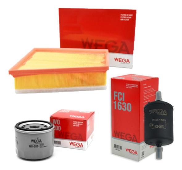 Kit X3 Filtros Renault Fluence Megane 3 K4m 1.6 16v 0