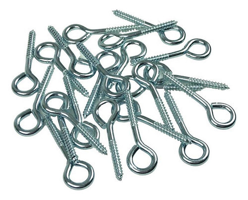 Kit 1000 Un Pitão Parafuso Gancho Para Bucha Starfer 10mm 0