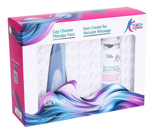 Massageador Tira Papada Flacidez Rosto Pescoço Colo Kit Cup 1