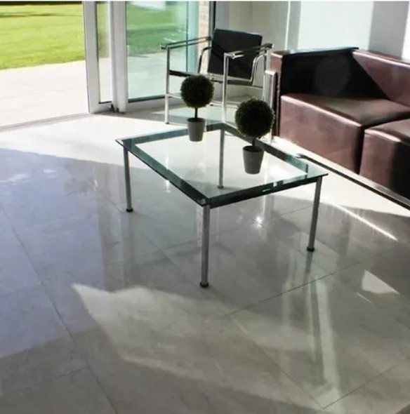 Porcelanato San Pietro Calipso Gris Brillante 53x53 1ra 1