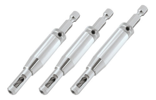 Kit 3 Centradores Mechas Para Colocar Bisagras Ruhlmann Bg 0