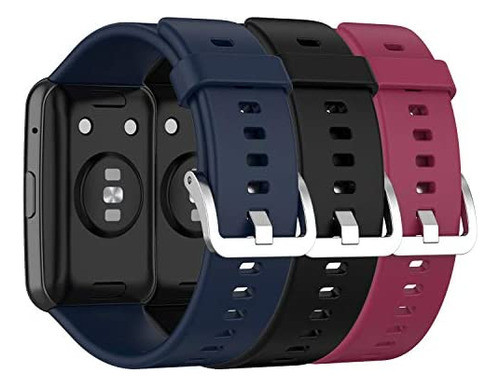 Set De Mallas Para Reloj Huawei Watch Fit (colores De Foto)c 0