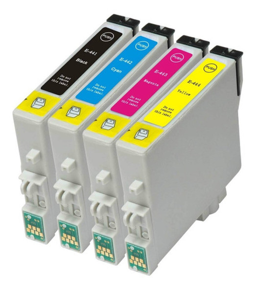 Pack De 4 Cartuchos Compatibles Con Epson Tx-220 0