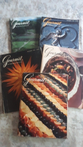 Lote De 5 Revistas El Gourmet - The Magazine Of Good Living 0
