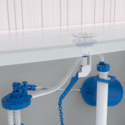 Botón Superior Cromado Blukit Cisterna Mochila 1