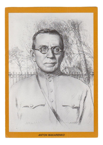 Postal Rusia Pedagogia Anton Makarenko Comunismo Sovietico 0