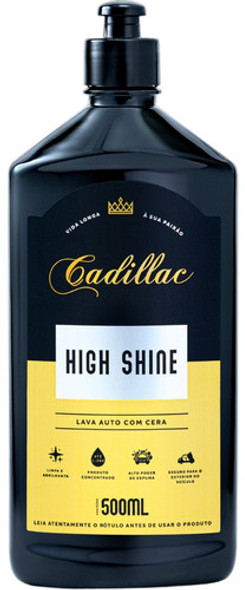 Lava Autos Com Cera Automotivo High Shine Cadillac 500ml 0