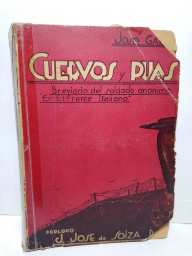 Libro Cuervos Y Puas - José Galgano -es Un Libro!!!!- 0