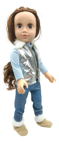 Muñeca Ardana De Goma Con Chaleco 0