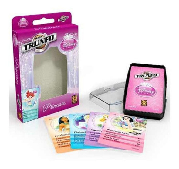 Jogo De Cartas Super Trunfo Princesas Disney - Grow 1