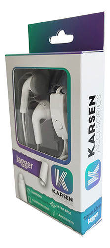 Auricular Manos Libres Karsen Jagger Plug 3.5 0