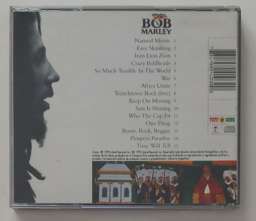 Bob Marley And The Wailers Cd Natural Mystic 1995 1