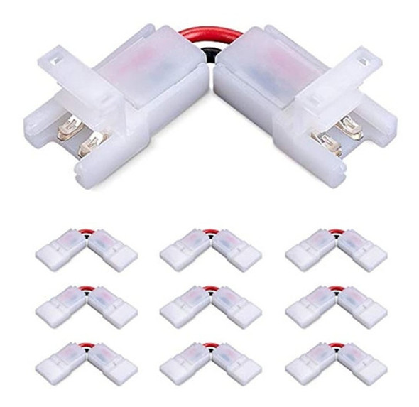 Jauhofogei Conector De Luz De Tira De Led En Forma De L De 2 0