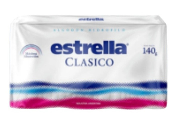 Algodón Estrella Clásico De 140g Pack 10u 0