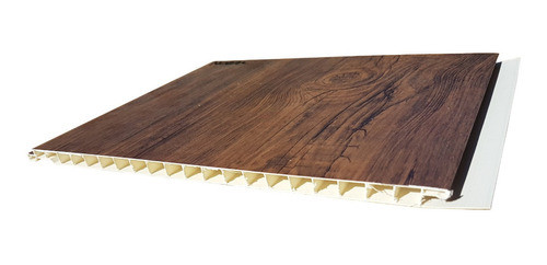 Machimbre Pvc Techo Paquete 10 Tablas 3m 250x9 Texturado 0