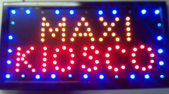 Cartel Led Maxi-kiosco Abierto Y 40 Más O La Q` Quieras X10 0
