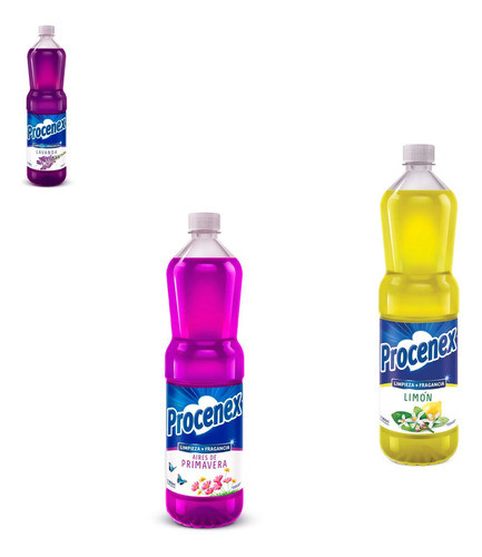 Procenex 900 Ml Limpiador De Pisos X12u 1